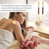 Healifty 2pcs Tickling Portable Back Scratcher Resin Massager Back Scratching Tool Resin Scratcher Retractable Claw Practical Body view 2
