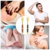 Healifty 2pcs Tickling Portable Back Scratcher Resin Massager Back Scratching Tool Resin Scratcher Retractable Claw Practical Body view 4