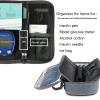 Freshore Insulin Cooler Travel Case for Diabetic Organize Medication Insulated Cooling Bag,Green view 3