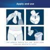 Attends Discreet Bladder Control Pad, 9 Inch Length Light Absorbency Polymer One Size Fits Most Female Disposable, ADPTHIN - Pack of 20 view 4