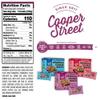 Cooper Street Granola Cookie Bake - Oatmeal Cranberry Chewy Granola Bars | Individually Wrapped Healthy Breakfast Granola Bars | 6 oz | 6 Pack view 2