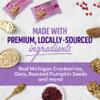 Cooper Street Granola Cookie Bake - Oatmeal Cranberry Chewy Granola Bars | Individually Wrapped Healthy Breakfast Granola Bars | 6 oz | 6 Pack view 4