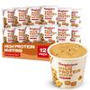 Bootylicious | 25g Protein Muffin | Cinnamon Bun | Low Carb, 16g Fiber, Low Glycimic Index, Low Sugar, 2.54oz Cup, 12-Pack view 1