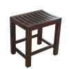 WL-ZZZ Wood Shower Bench, Bath Chair Anti-Slip Bathtub Seat Stool for Elderly Handicap | Walnut Bathtub Shower Stools for Bathroom Spa Bathing Seat Bench, Max 250kg view 1