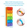 Chew Necklace for Sensory Kids, Seeway Rainbow Chewy Necklace BPA Free, Food- Grade Silicone Oral Motor Aids Chewelry Toys Sensory for Autism, ADHD, Anxiety, or Other Special Needs5 Pack  view 4