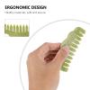 1pc Natural Jade Hair Comb for Women Lightweight Massage Tool for All Hair Birthday Present Smooth Surface for Easy Handling view 4