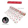 NUOBESTY 2. 5 Mil Christmas Clear Cellophane Wrap Roll|3000cm Long X 40cm Wide|Christmas Designs for, Baskets, Candys, Crafts, Treats, Wrapping view 2