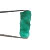 11.75 Ct. Emerald Gem Certified Rough Raw Healing Crystal Stone Green Color Emerald Crystal Wicca & Reiki Crystal Healing GC-812 view 3