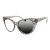 bestsight1936 Women's Cat Eye Gray Tortoise UV400 Auto Gray Lens Reading Glass view 2