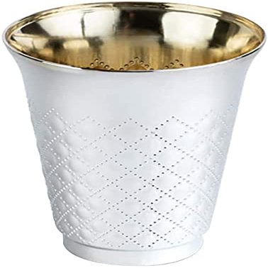 Decorline Nicole Fantini Decor Kiddush/kiddish Cup - Premium Quality Wine Cup - Ideal for Passover & All Jewish Holidays - Disposable Plastic Cups - 60 Counts (5Oz)
