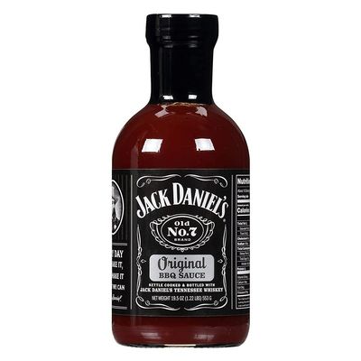 Jack Daniel's BBQ Sauce, Old No. 7 Recipe, 19 Ounce (Pack of 2)
