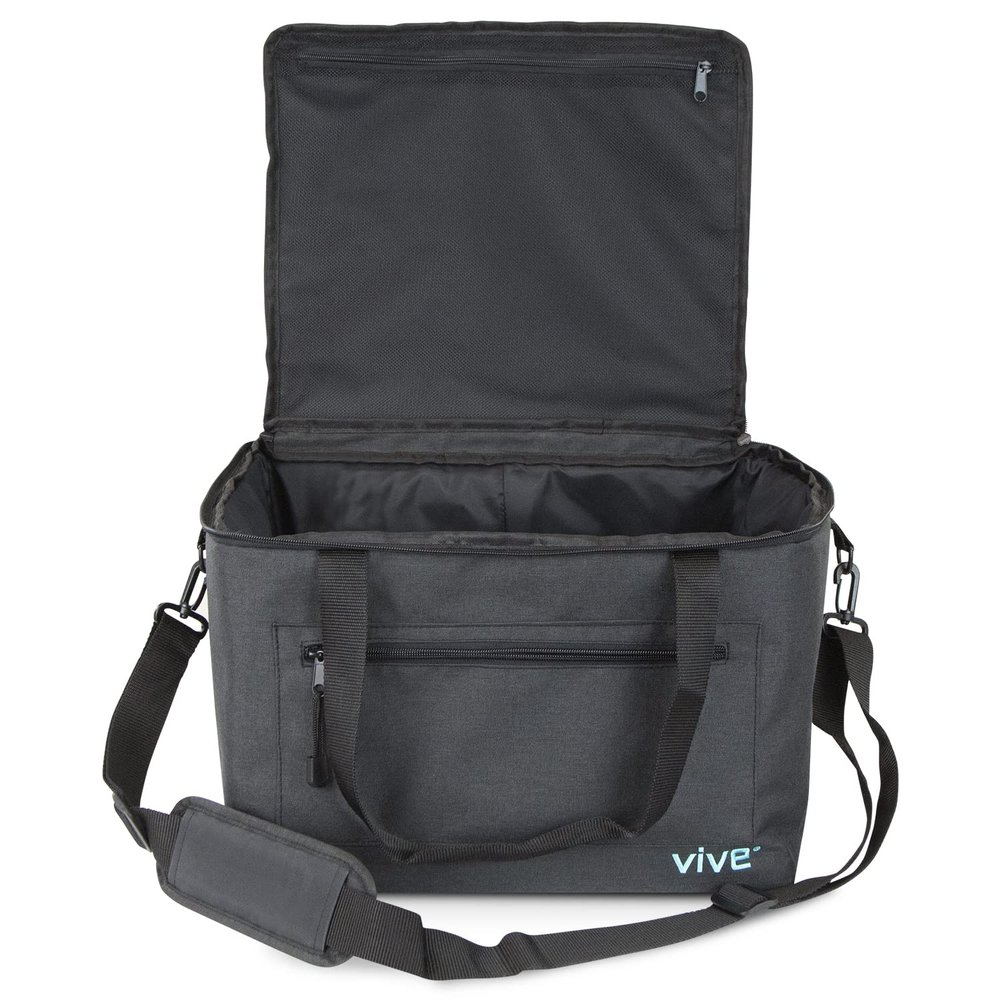 Vive Travel Bag for Ice Therapy Machine - Fits Polar Active, Ossur Cold Rush, Nehoo, More - Travel Storage for After Surgery