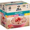 Quaker Instant Oatmeal Fruit & Cream Variety Pack, Single Serve Packets, (44 Pack) view 1