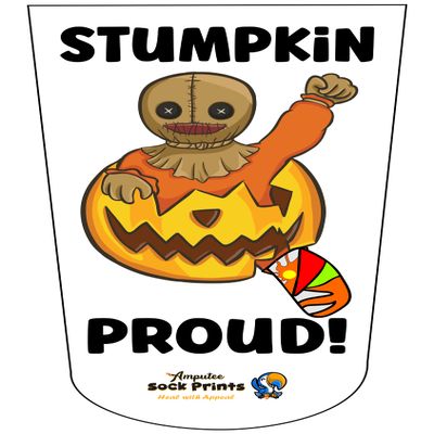 Heal with Appeal Amputee Sock Stumpkin Proud V1 3ply Stump Sock