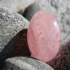 RCSTONE 1.4" Rose Quartz Baoding Balls Small Pink Crystal Healing Stress Balls, Hand Balls for Hand Therapy, Stress Relief and Fingers and Wrist Exercise Balls with Carry Pouch (Box-Packed) M27 view 2