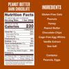 Over Easy Peanut Butter Dark Chocolate Soft and Chewy Oatmeal Breakfast Bars - Granola and Protein Bars - 12 Energy Snack Bars - Clean, Gluten Free, Dairy Free, Soy Free and Kosher view 2