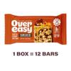 Over Easy Peanut Butter Dark Chocolate Soft and Chewy Oatmeal Breakfast Bars - Granola and Protein Bars - 12 Energy Snack Bars - Clean, Gluten Free, Dairy Free, Soy Free and Kosher view 3