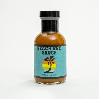 Beach BBQ Sauce by Beachfront Foods, 8 Oz. (Pack of 1)