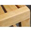 WL-ZZZ Wood Shower Seat Bench for Adult/Elderly/Disabled | Waterproof Bathroom Stool for Indoor and Outdoor Wooden Non-Slip Bath Chair Shower Stool Bathtub Spa Stool view 4