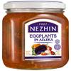 2 Pack Nezhin Eggplants In Adjika Raw Materials GMO Free Glass Jar 15.9 OZ / 450 gr view 1