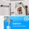 JW-YZWJ Intelligent Constant Temperature Electric Heating Towel Rack 304 Stainless Steel Bathroom Towel Rack,Hard Wired view 3