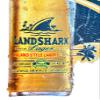 Landshark Brewing Company Island Style Lager Bottle Shaped Sticker | 24" x 12" view 2