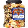 Tropical Mix  Fruit and Nut Trail Mix by Its Delish, 2.5 lbs Jumbo Reusable Container Jar | Energy Boost Healthy Snack with Protein & Vitamins with Mixed Nuts & Dried Fruits  Keto, Vegan, Kosher view 1