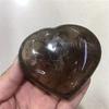1PC 2 INCH Natural Transparent Clear Smoky Brown Quartz Crystal Heart for Healing view 2