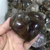 1PC 2 INCH Natural Transparent Clear Smoky Brown Quartz Crystal Heart for Healing view 4