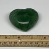 164.7g, 2"x2.4"x1.2" Natural Green Fluorite Heart Healing Crystal, Reiki Energy, Fluorite Heart Polished, Home Decor, Healing Stone, from Madagascar, B17309 view 2