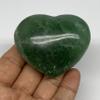 164.7g, 2"x2.4"x1.2" Natural Green Fluorite Heart Healing Crystal, Reiki Energy, Fluorite Heart Polished, Home Decor, Healing Stone, from Madagascar, B17309 view 4