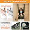 Back Stretcher Lumbar Traction Device Spinal Decompression Machine Lumbar Belt for Lower Back Pain Relief Sciatica Herniated Disc Back Alignment Device Hang Upside Down Stretch Back Harness (S 34~38) view 2