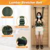 Back Stretcher Lumbar Traction Device Spinal Decompression Machine Lumbar Belt for Lower Back Pain Relief Sciatica Herniated Disc Back Alignment Device Hang Upside Down Stretch Back Harness (S 34~38) view 4