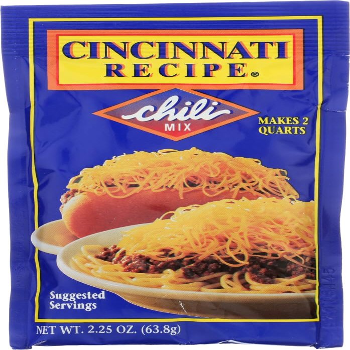 12 Pack Cincinnati Chili Mix packets (New)