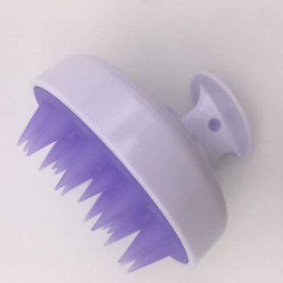 Scalp Massager, Soft Silicone Shampoo Brush Hair Scrub Brush for Wet and Dry Hair Head Massager to Clean Hair, Reduce Dandruff, Massage Scalp, Promote Hair GrowthWhite