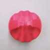 SEIWEI Shampoo Brush Head Scalp Massage Brush, Soft Silicone Shampoo Brush for Wet and Dry Hair, Clean Exfoliate, Promote Hair Growth Scalp Care Comb for Women Men Pet Red view 1