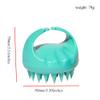 SEIWEI Shampoo Brush Head Scalp Massage Brush, Soft Silicone Shampoo Brush for Wet and Dry Hair, Clean Exfoliate, Promote Hair Growth Scalp Care Comb for Women Men Pet Red view 2