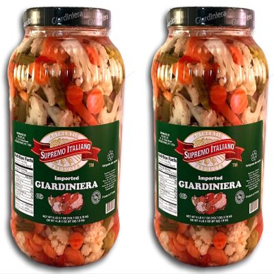 Supremo Italiano S Giardiniera, 1 gal (Two-Pack)