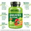NATURELO Bariatric Multivitamin - One Daily with Iron - Supplement for Post Gastric Bypass Surgery Patients - Natural Whole Food Nutrition - 60 Veggie Capsules (Pack of 2) view 2