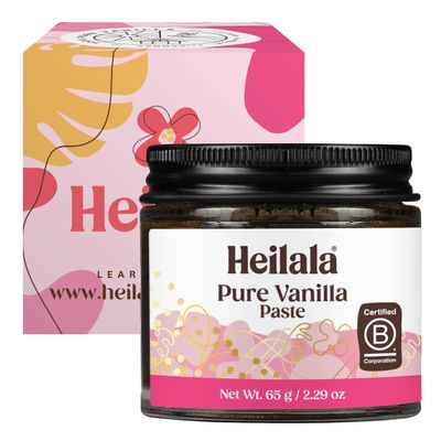 Vanilla Bean Paste with Gift Box - Giftable Vanilla Paste from Heilala Vanilla, Perfect for Friends, Family or the Chef in your Life Using Sustainably and Ethically Sourced Vanilla Beans - 2.29 oz