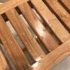 WL-ZZZ Shower Seat Bench for Bathroom, Original Wood Color Waterproof Bathing Stool for Elderly Disabled Non-Slip Bathtub Spa Chairs Change Shoes Stool 422843 Cm view 3