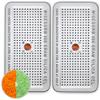Wisesorb 100 Gram 2 Pack Indicating Silica Gel Canister, Gun Safe Dehumidifier (Orange to Green), Reusable Desiccant Canister Dehumidifier view 1