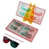 LeTkingok Red/Green Fixed Tranaglyph Vision Therapy Convergence Insufficiency Eye Training Device Stereo Training Cards Visual Correction (A)