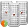 Wisesorb 100 Gram 3 Pack Indicating Silica Gel Canister, Gun Safe Dehumidifier (Orange to Green), Reusable Desiccant Canister Dehumidifier view 1