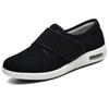 Women's Diabetic Shoes with Adjustable Closure,Non-Slip Wide Width Lightweight Shoes for Edema Plantar Fasciitis Bunions Arthritis Swollen Feet Black view 1