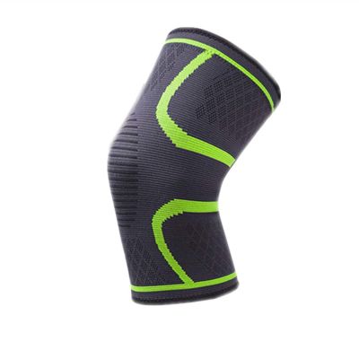 1 Pair Compression Knee Brace Support Sleeve For Knee Pain Men & Women, Arthritis Pain Relief Meniscus Tear Support For Running Gym Workout Knee Bracket Patella Pad ( Color : Green , Size : Medium )