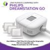 Replacement Filter Compatible with Dreamstation Go Ultra Fine Filters, (6 Pack), Reusable CPAP Machine Filters Compatible with Phillips DreamStation Go Portable CPAP Machine view 2