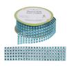 Greenbrier Diamond Wrap Ribbon Set of 4 Blue Silver Gold Pink Decor Arts & Crafts Scrapbooks Gift Bows Decorating Holidays Party Events Birthdays Presents Wrapping 1in x 6ft view 4
