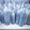1pc 1200g-1500g Natural Big Size Blue Celestite Crystal Points for Decoration view 4