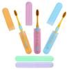20PCS Toothbrush Case Set,Portable Breathable Toothbrush Holder,Dust-proof Toothbrush Box Storage,Plastic Toothbrush Container Travel Toothbrush Mixed Color,Daily and Travel Use view 3